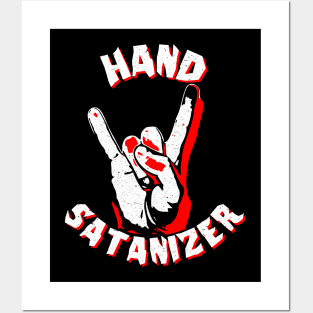 Hand Satanizer - A New Metal Band for the Corona Generation Posters and Art